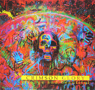 CRIMSON GLORY - Strange and Beautiful album front cover vinyl record